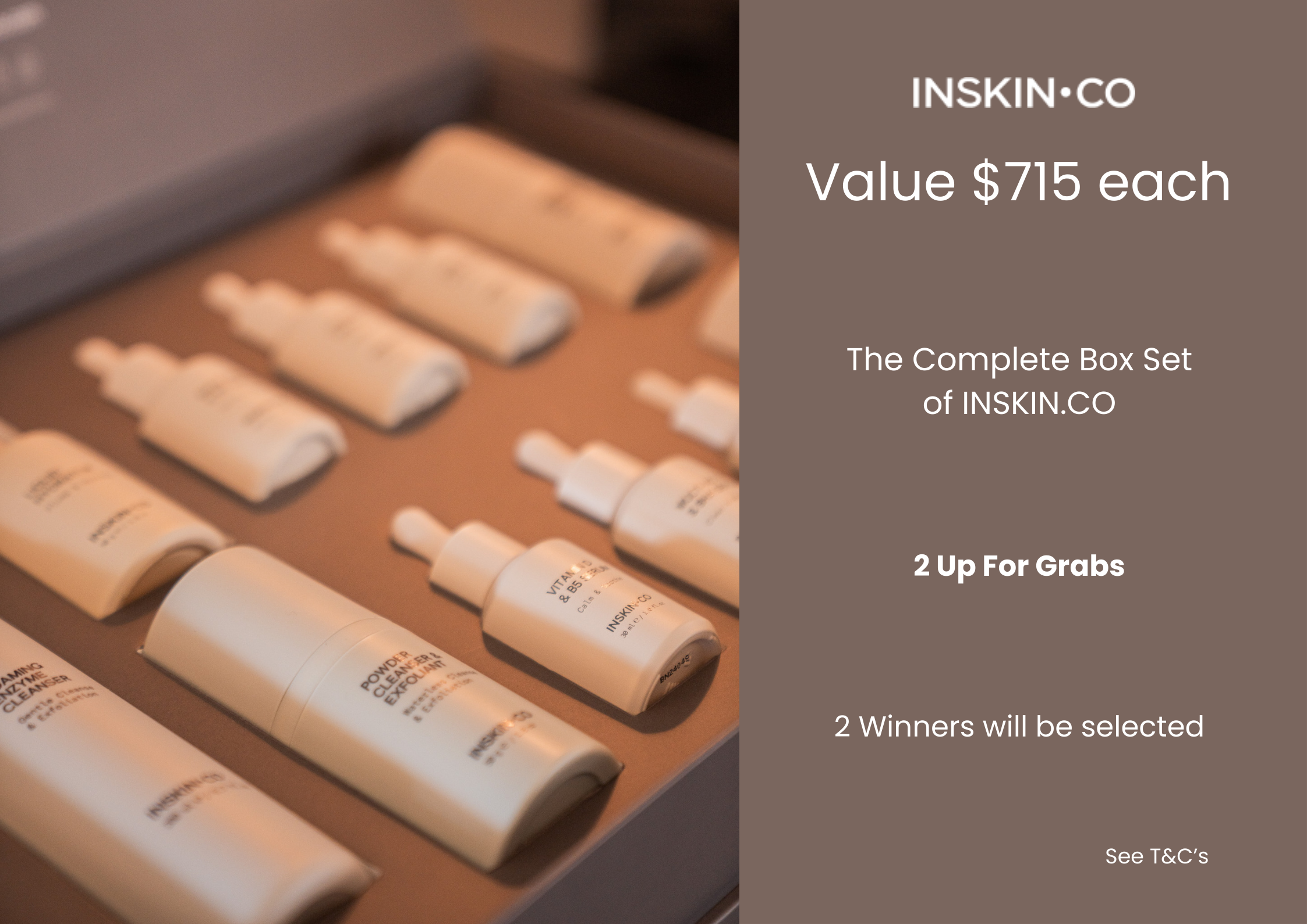 Inskin.Co Complete Box Set, two winners