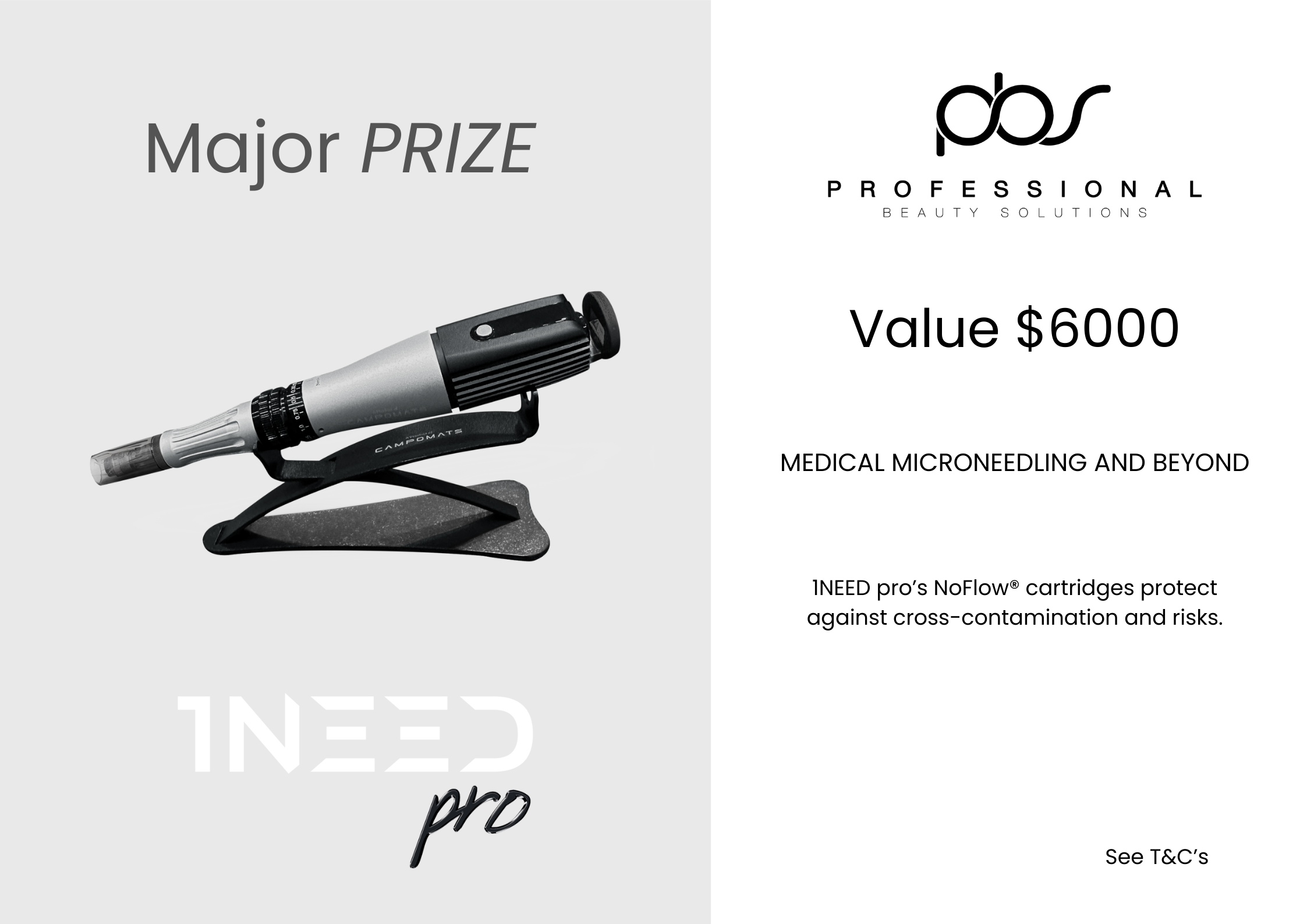 1NEED Pro Microneedling Device